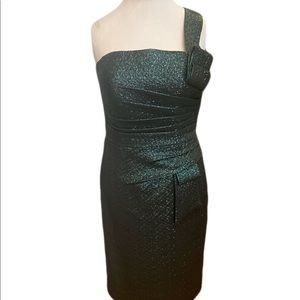 Emerald SPARKLING Green TERANI COUTURE Cocktail Dress